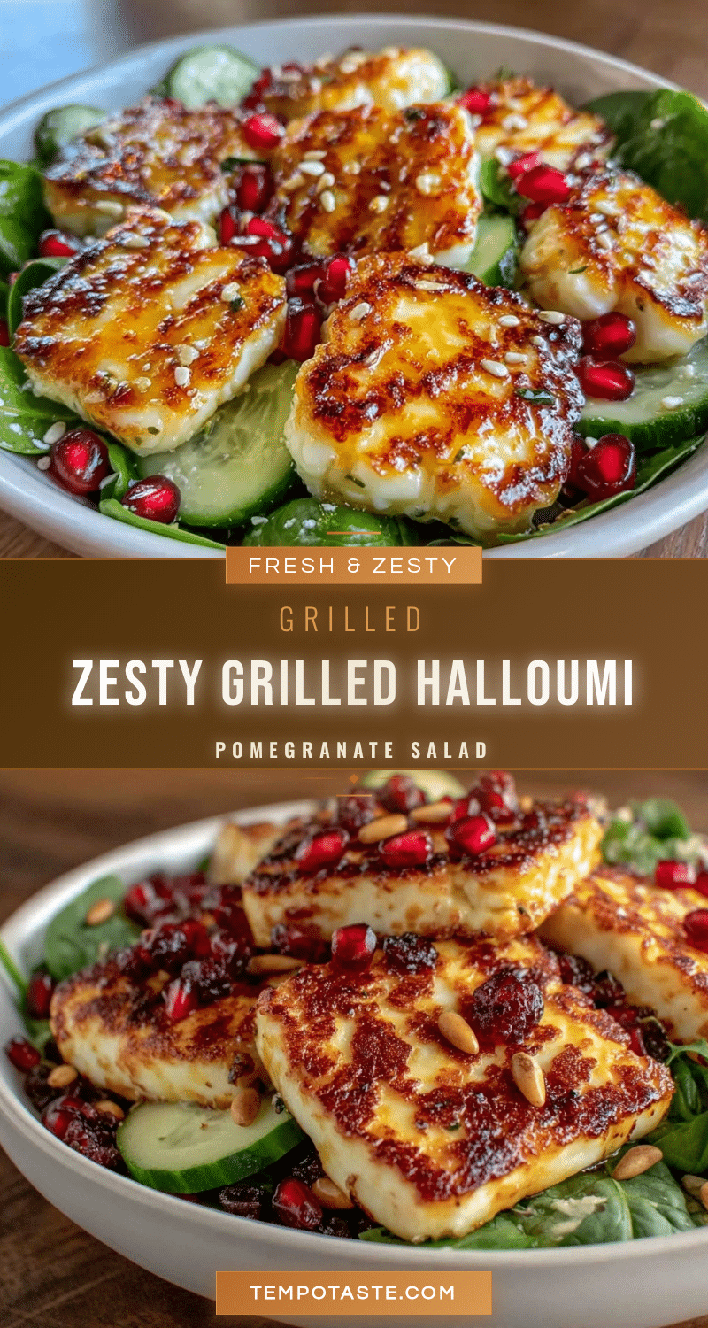 fresh grilled halloumi salad recipe