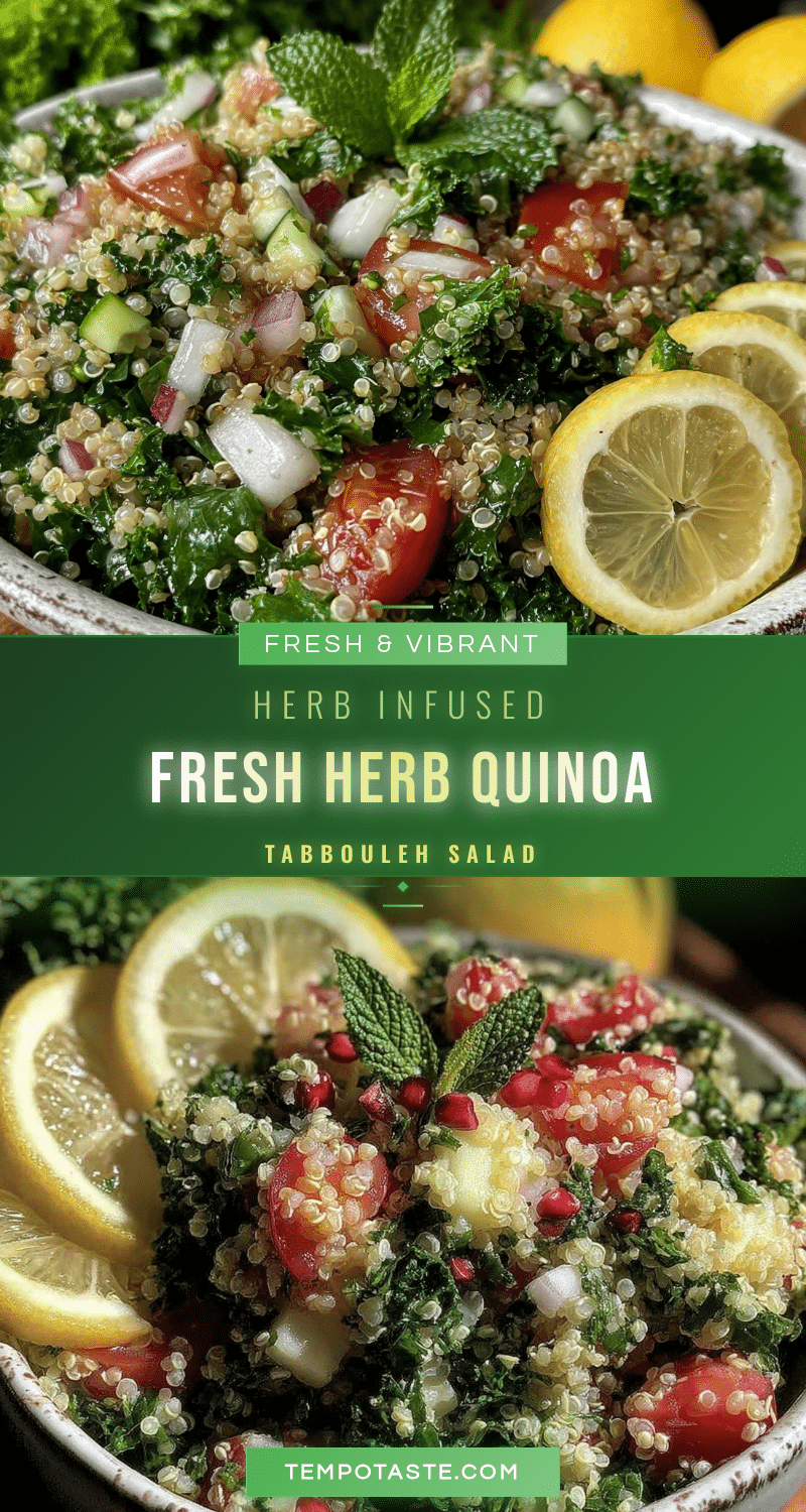 fresh quinoa tabbouleh salad recipe
