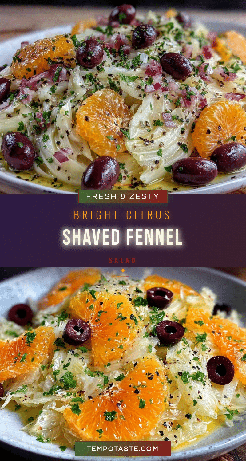 fresh shaved fennel and orange salad recipe
