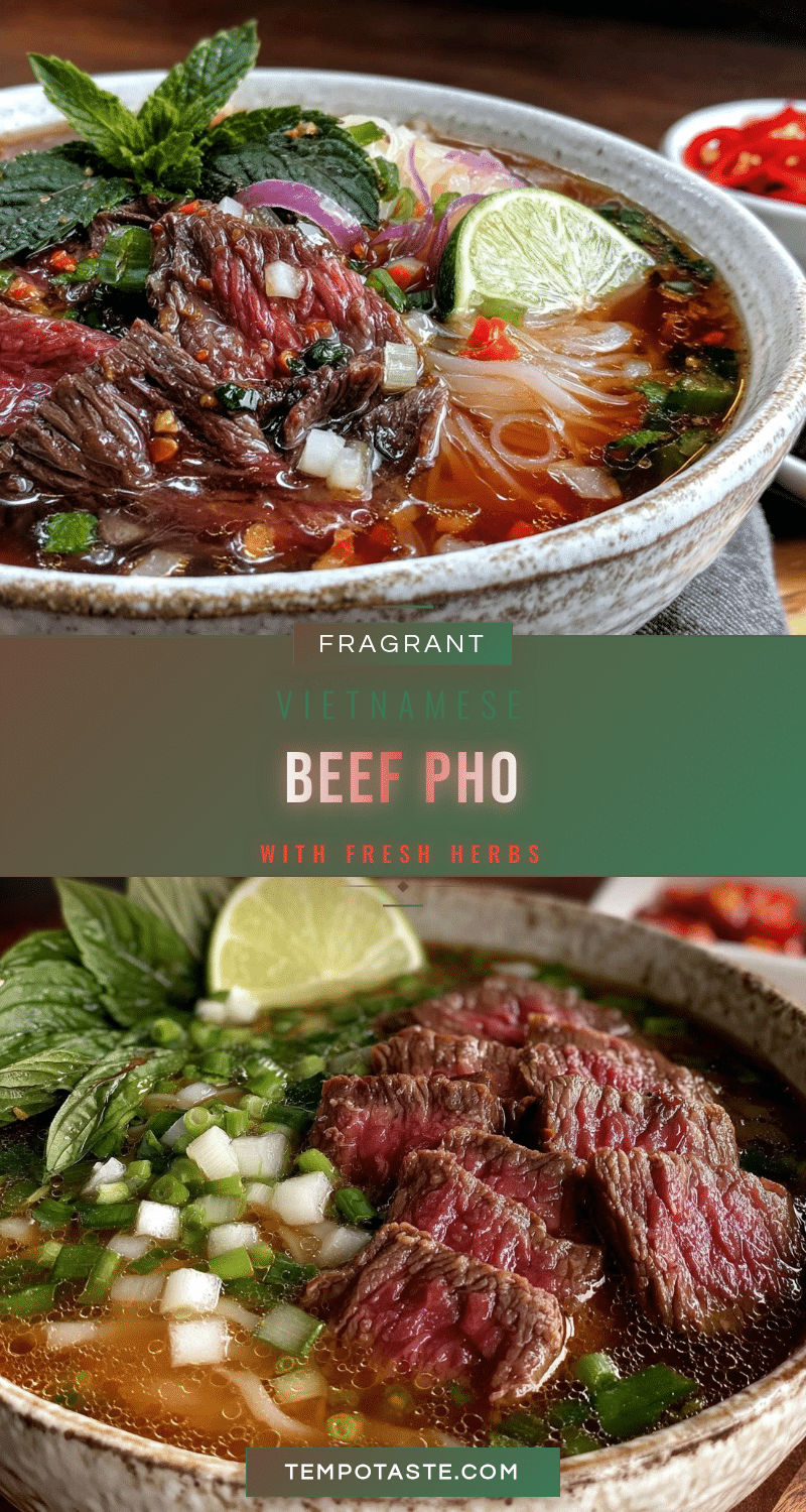 fresh vietnamese beef pho recipe recipe