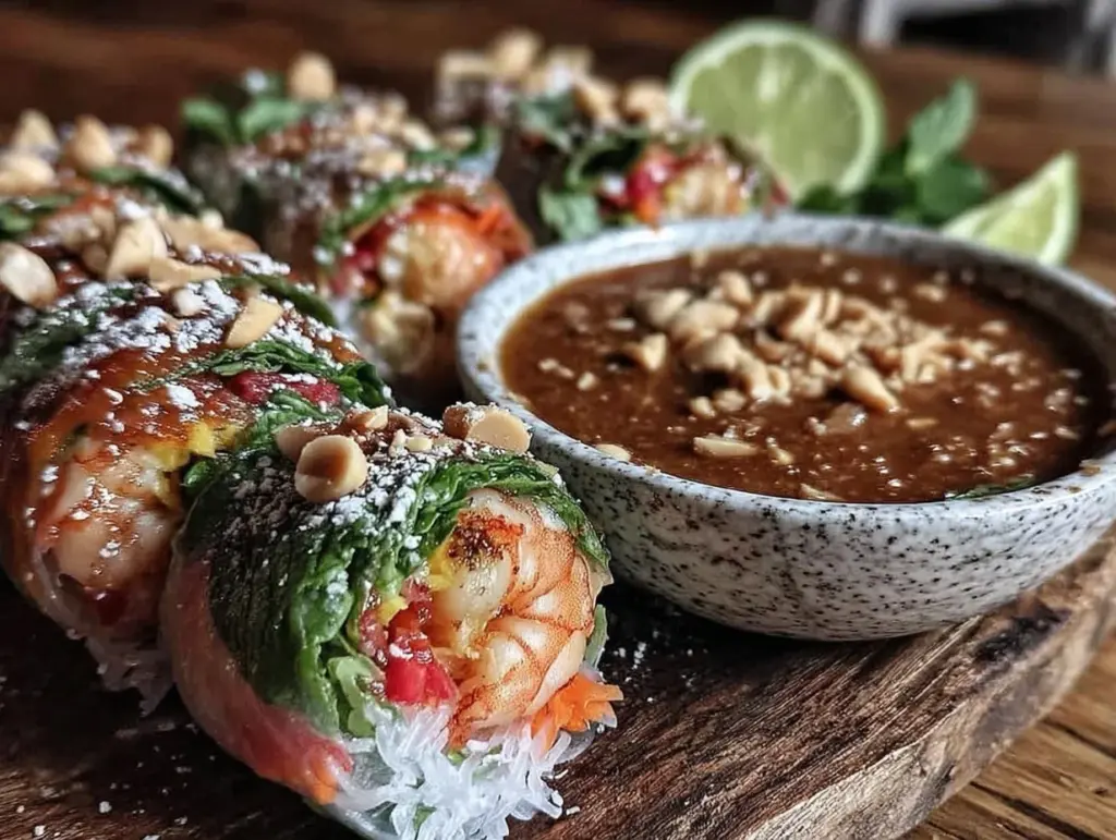 fresh vietnamese spring rolls - featured image