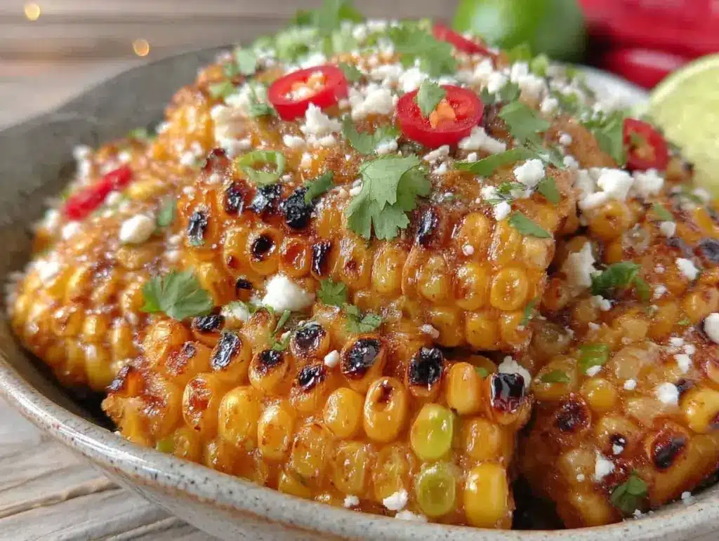 grilled corn salad - featured image
