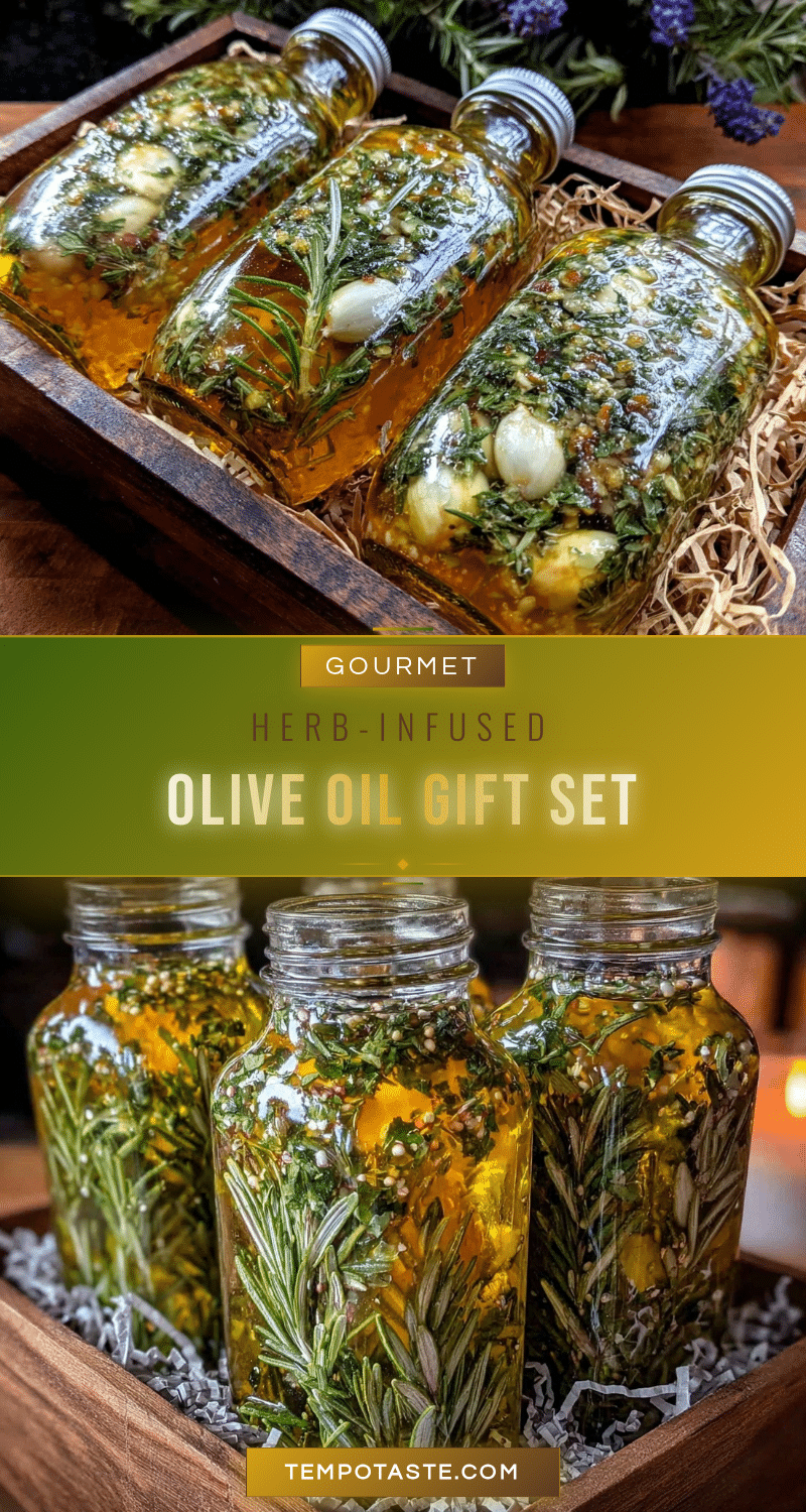 infused olive oil gift set recipe