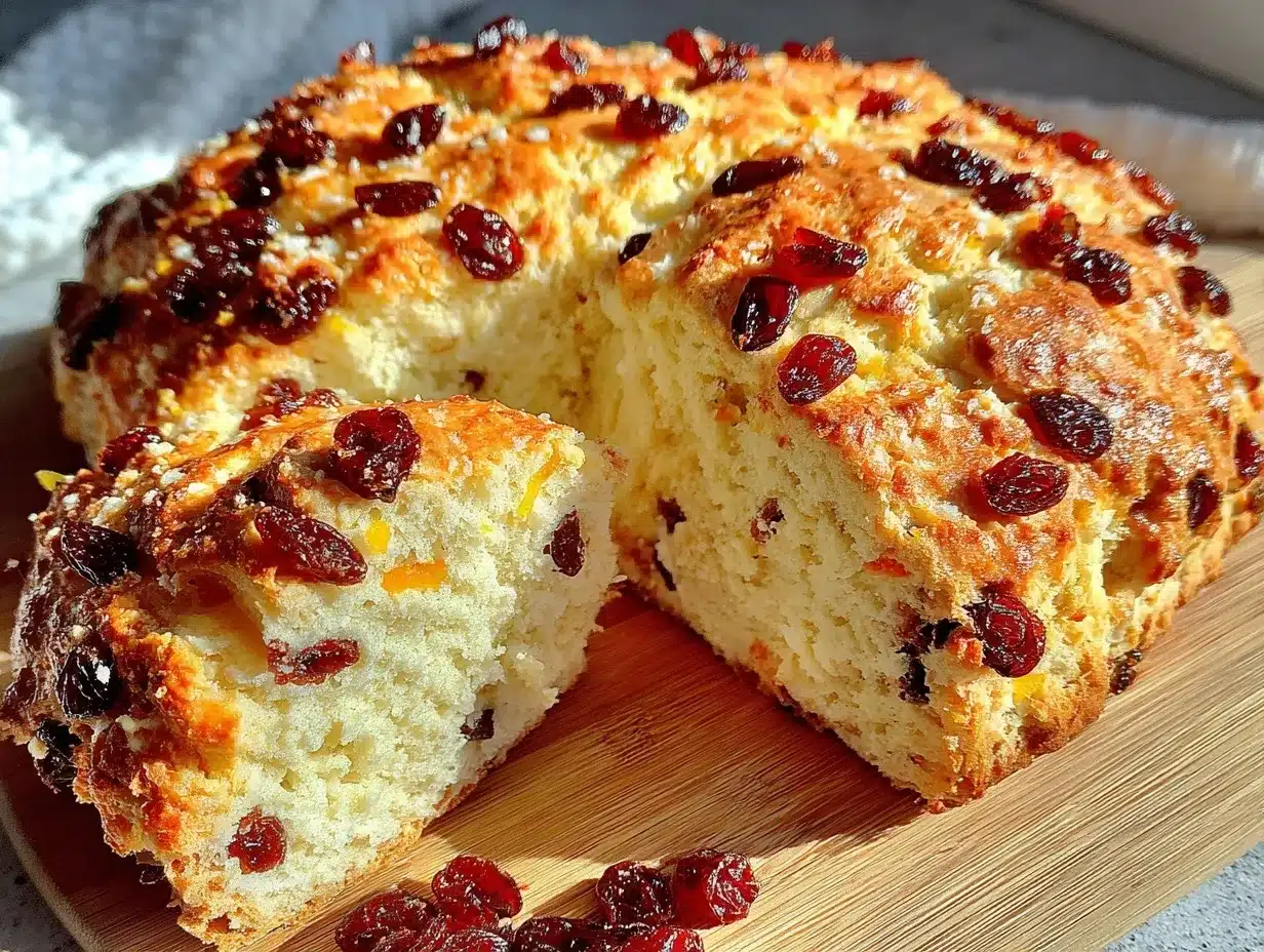 Irish Soda Bread Loaf preparation steps