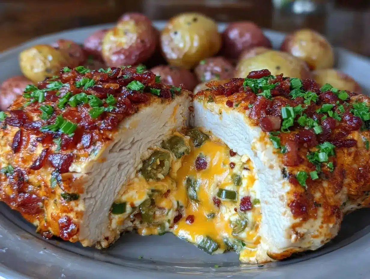 jalapeno popper stuffed chicken breast preparation steps