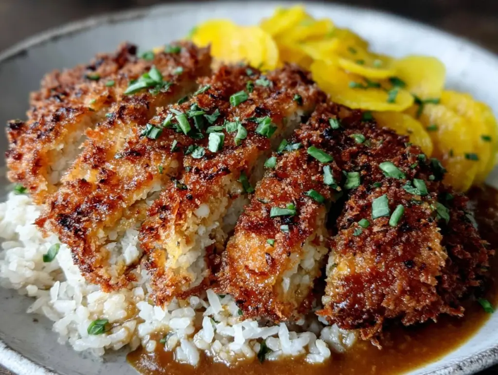 Japanese chicken katsu curry - featured image