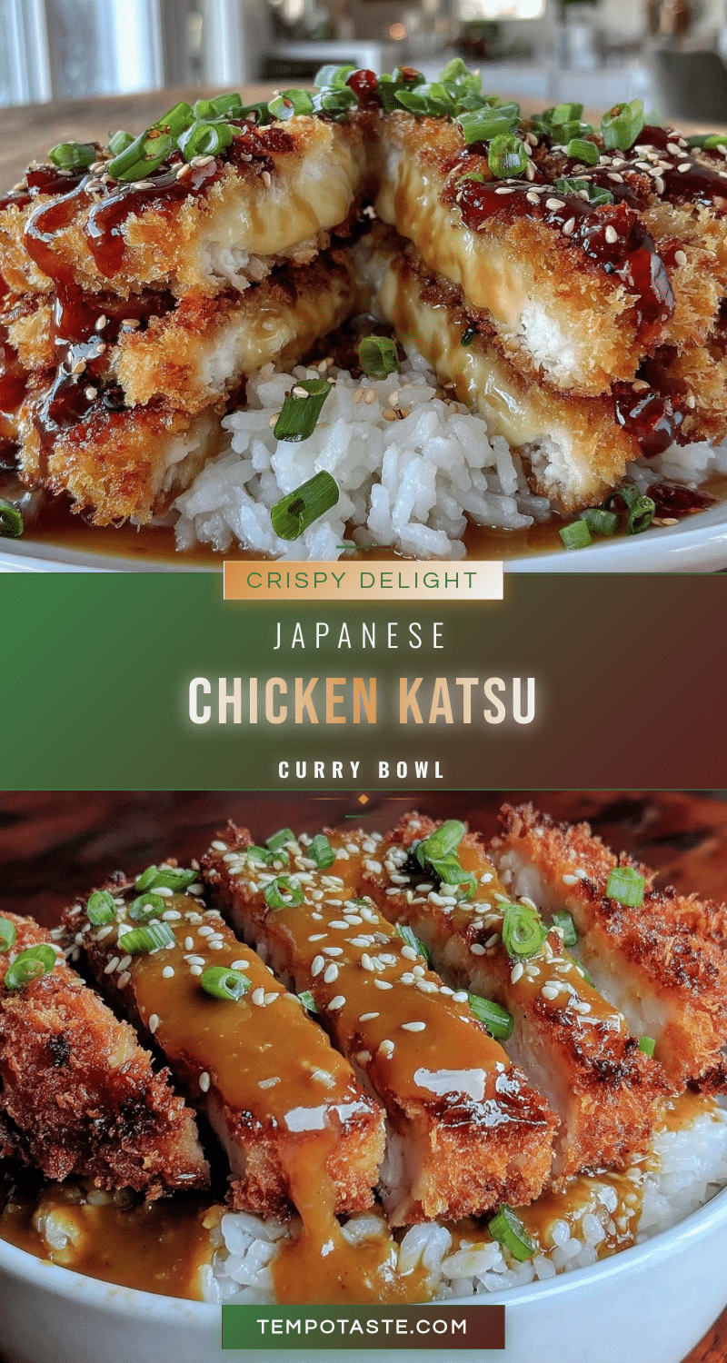 Japanese Chicken Katsu Curry Rice Bowl recipe