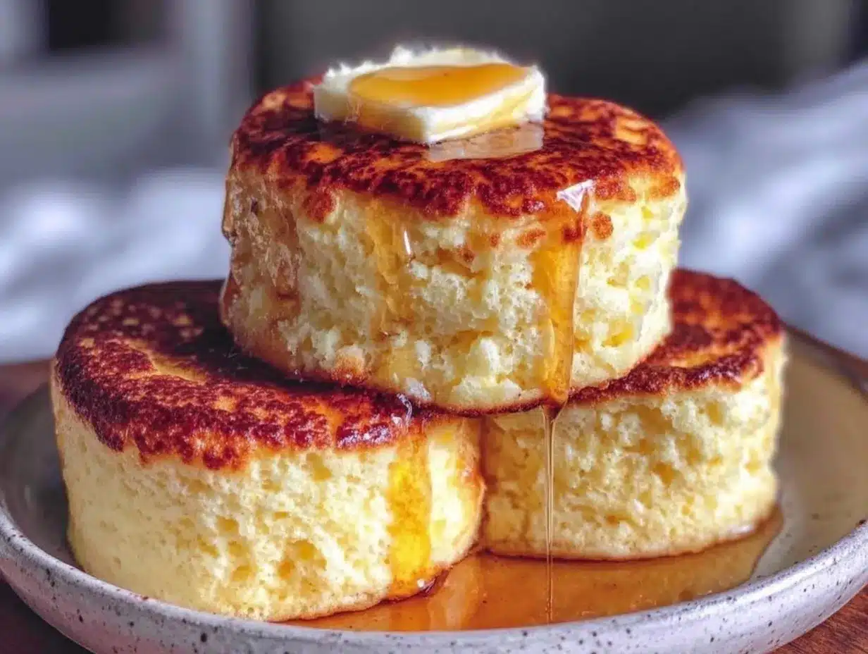 Japanese souffle pancakes preparation steps