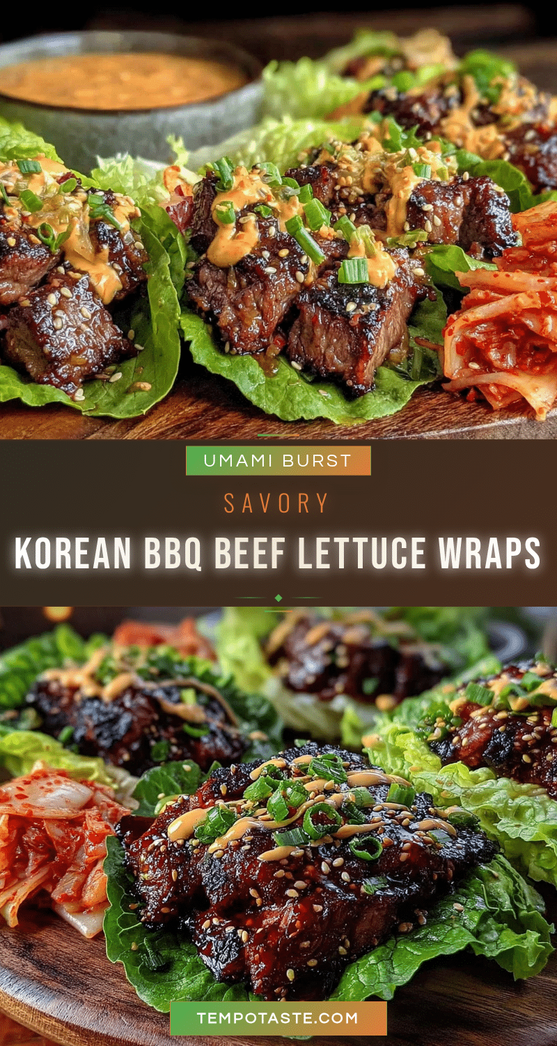 Korean BBQ beef lettuce wraps recipe