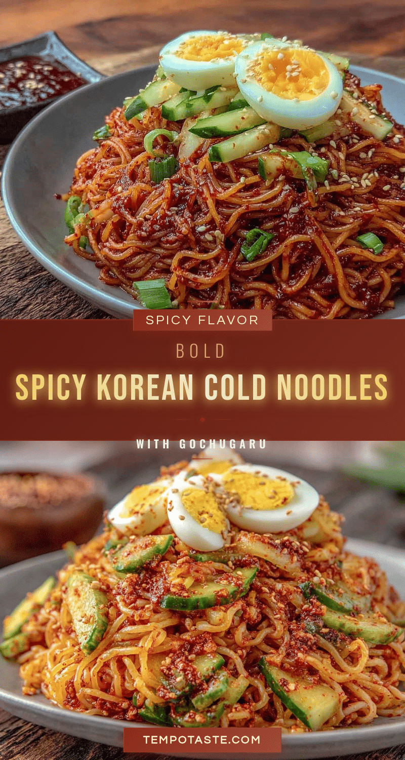 Korean cold noodles recipe