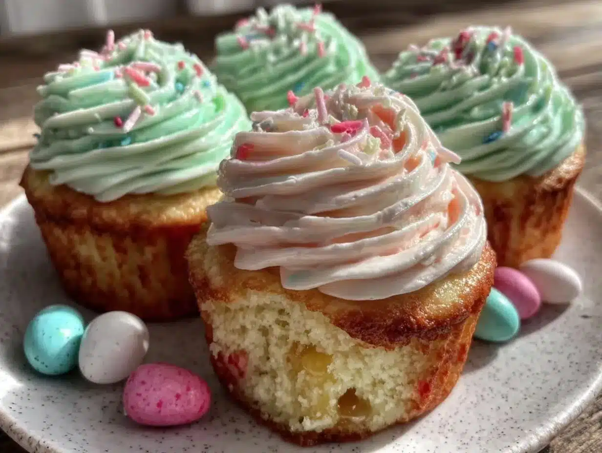 lemon curd cupcakes preparation steps