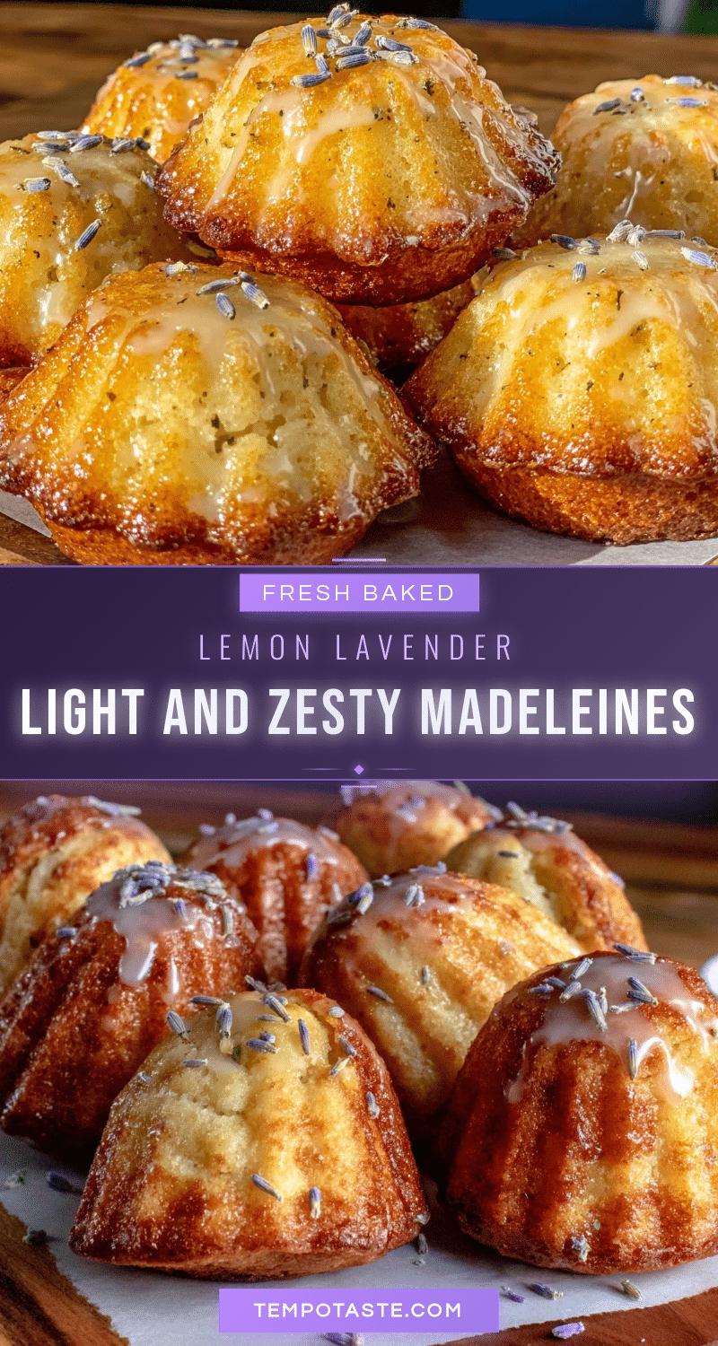 lemon lavender madeleines recipe