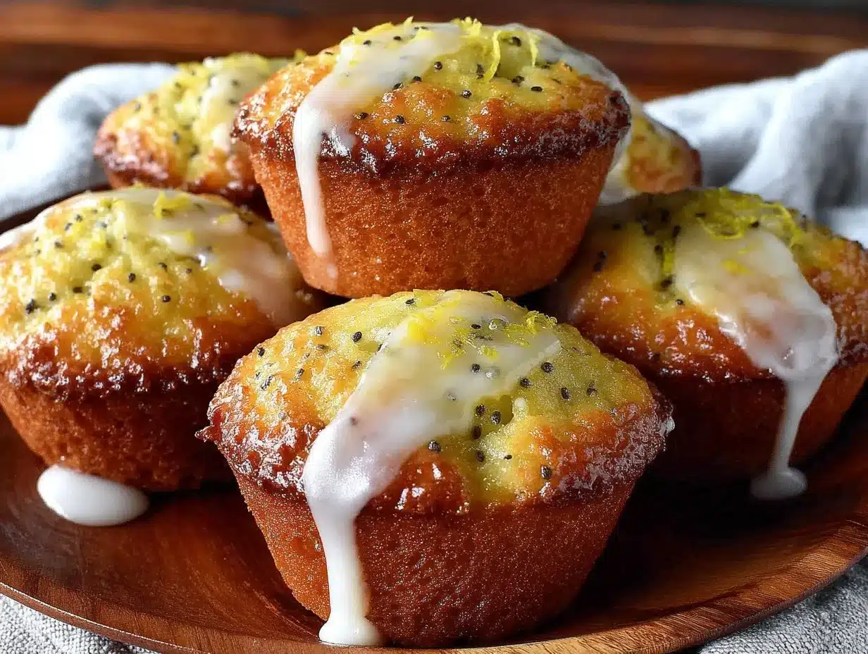 lemon poppy seed muffins preparation steps