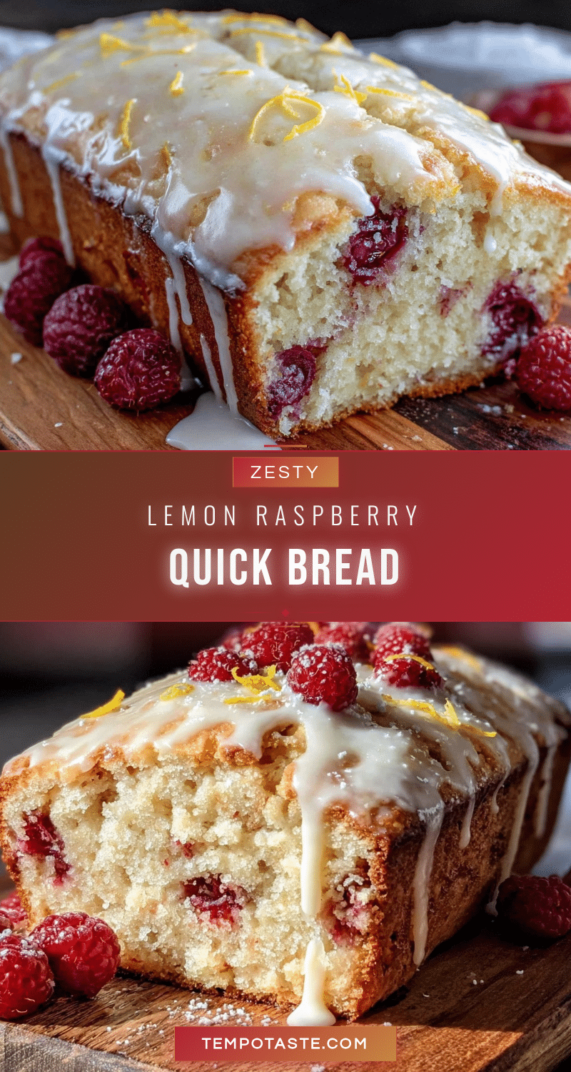 lemon raspberry bread recipe