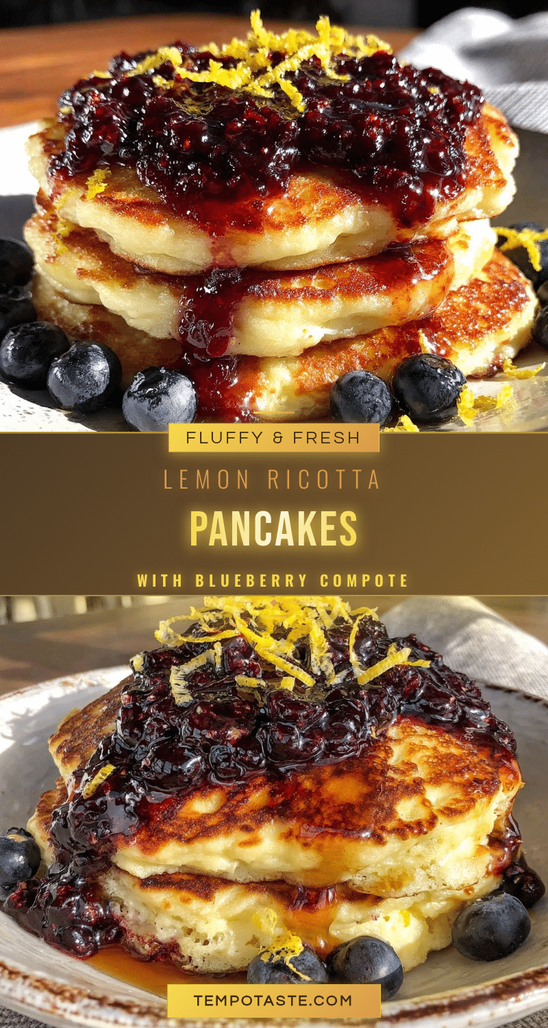 lemon ricotta pancakes recipe