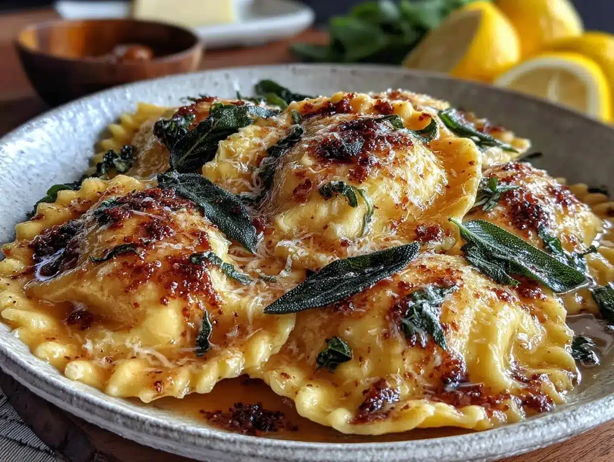 lemon ricotta ravioli preparation steps
