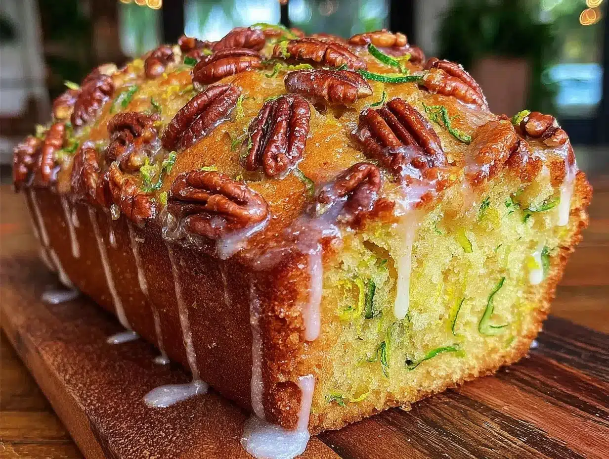 lemon zucchini bread preparation steps