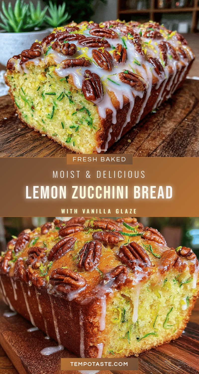 lemon zucchini bread recipe