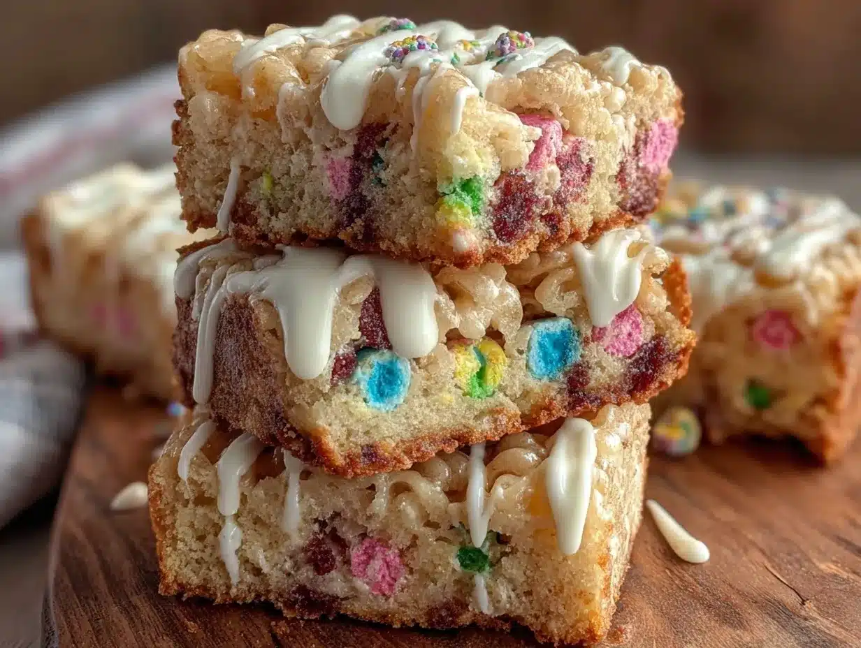 lucky charms marshmallow krispie treats preparation steps