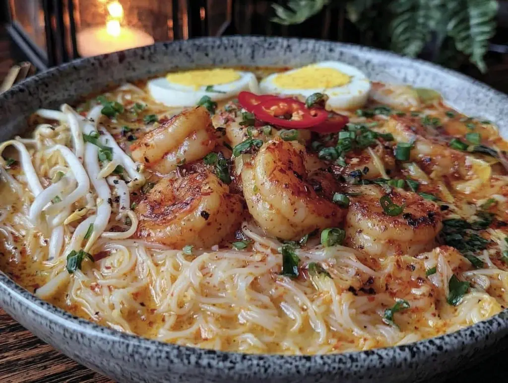 malaysian laksa recipe - featured image