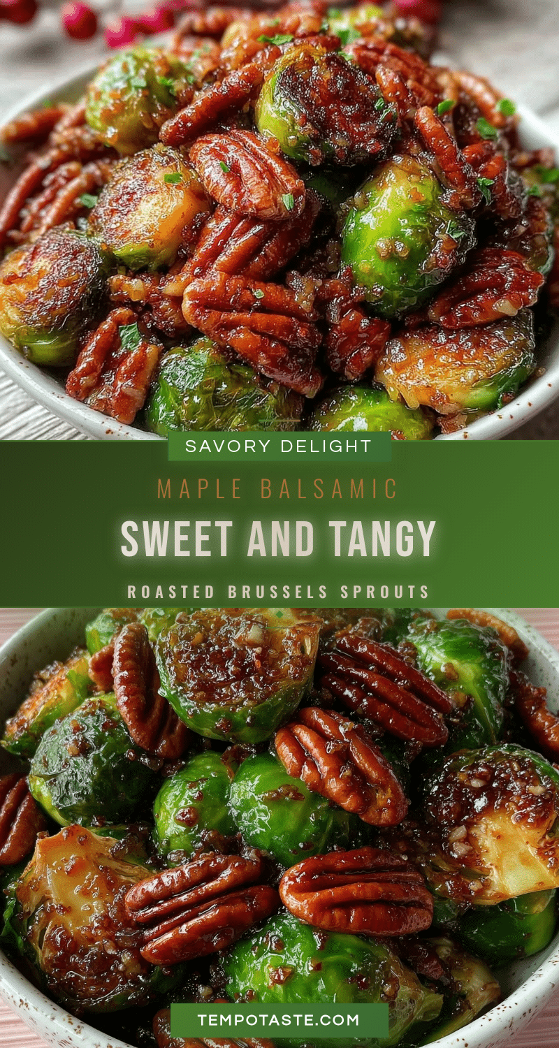 maple balsamic roasted brussels sprouts recipe