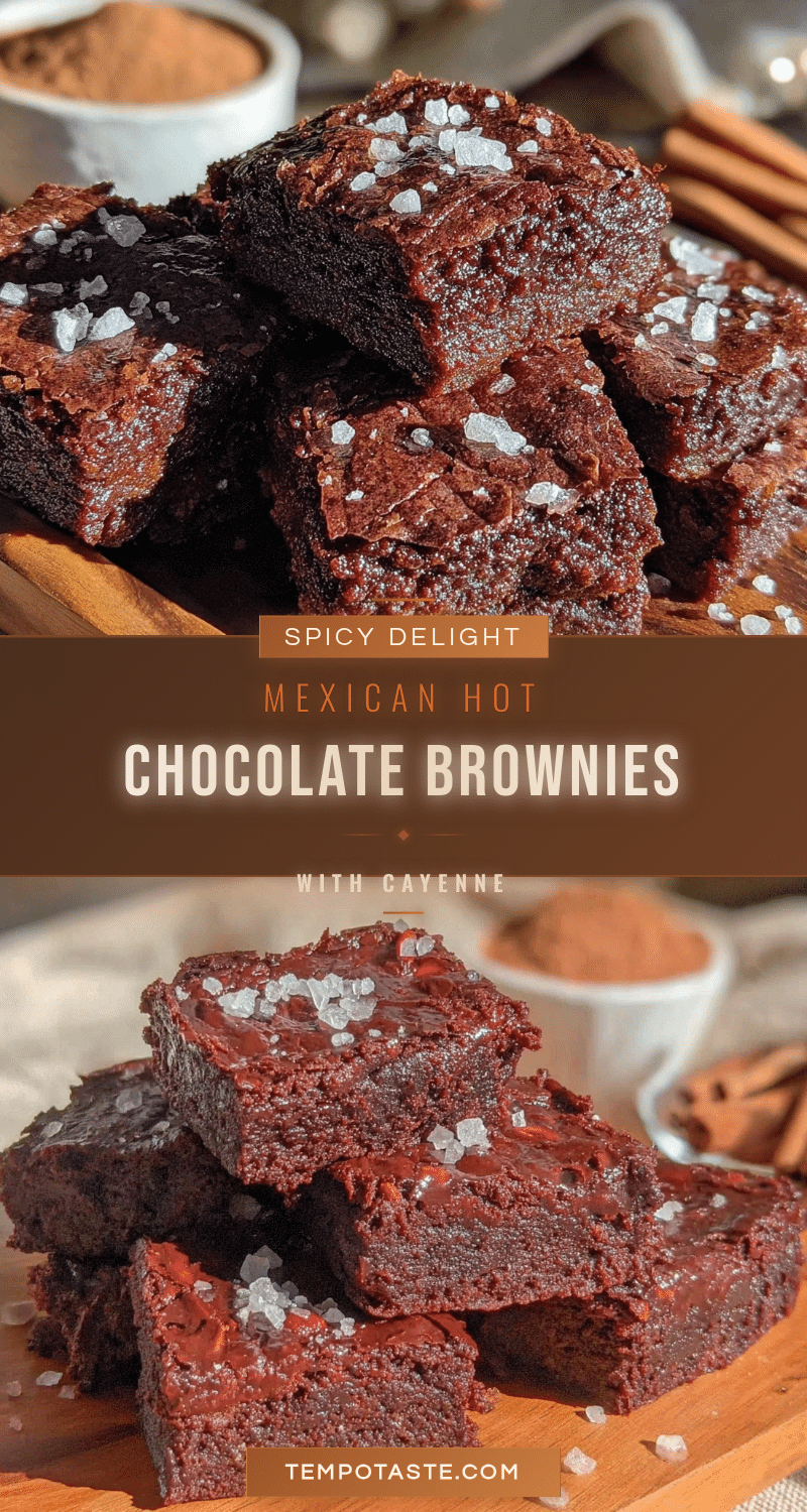 mexican hot chocolate brownies recipe
