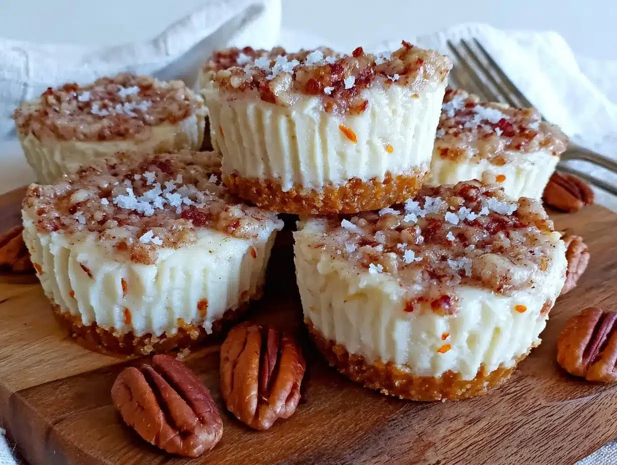 mini carrot cake cheesecakes preparation steps