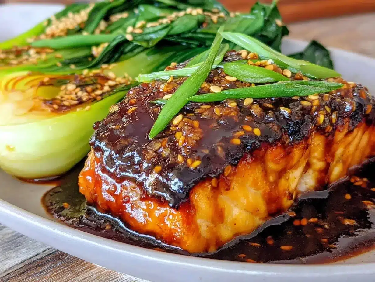 miso honey glazed salmon preparation steps