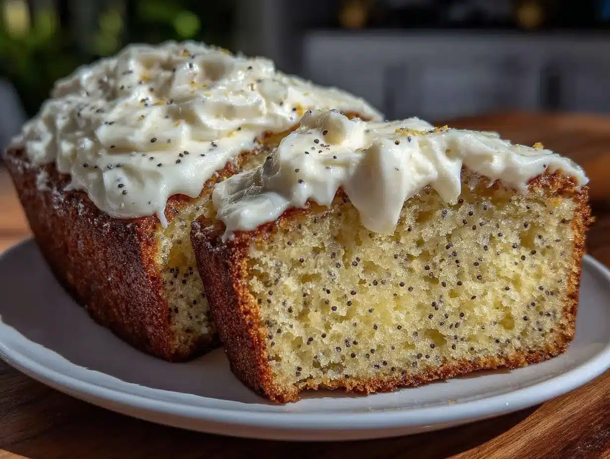moist lemon poppy seed bread preparation steps