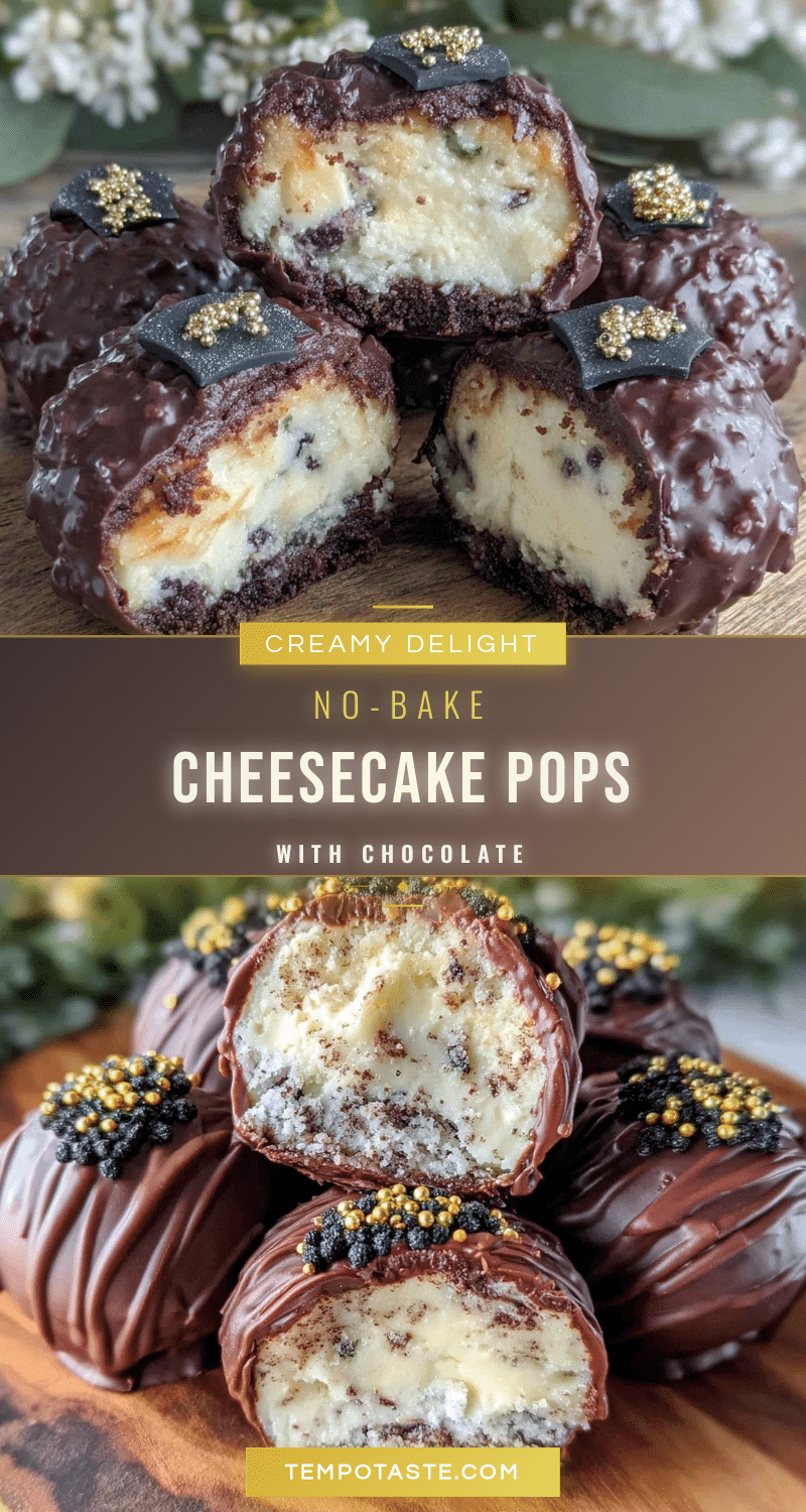 no-bake cheesecake pops recipe
