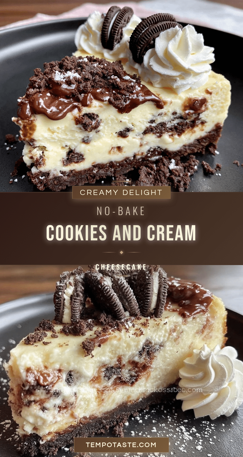 no bake cookies and cream cheesecake recipe