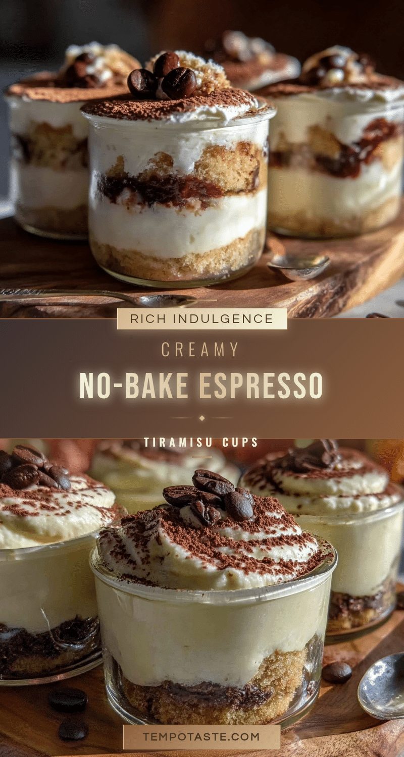 no-bake tiramisu cups recipe