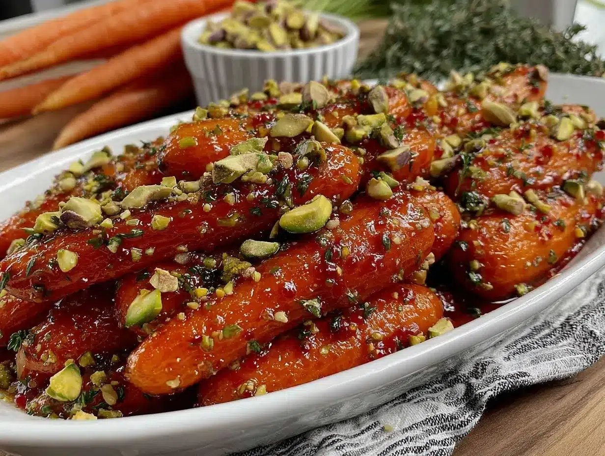 orange maple glazed carrots preparation steps