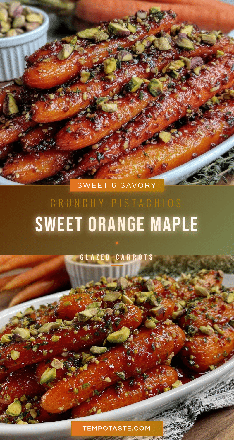 orange maple glazed carrots recipe