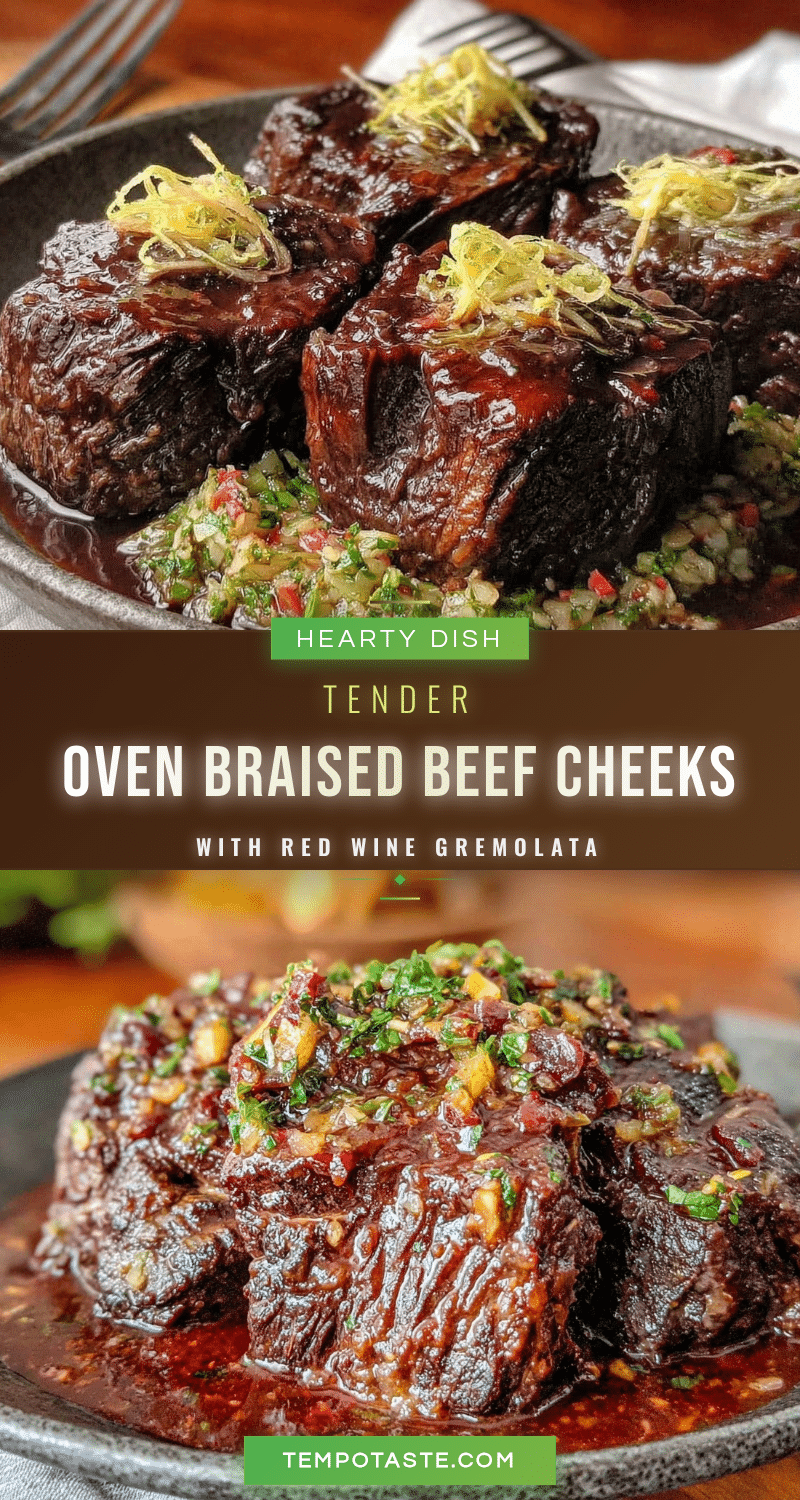 oven braised beef cheeks recipe