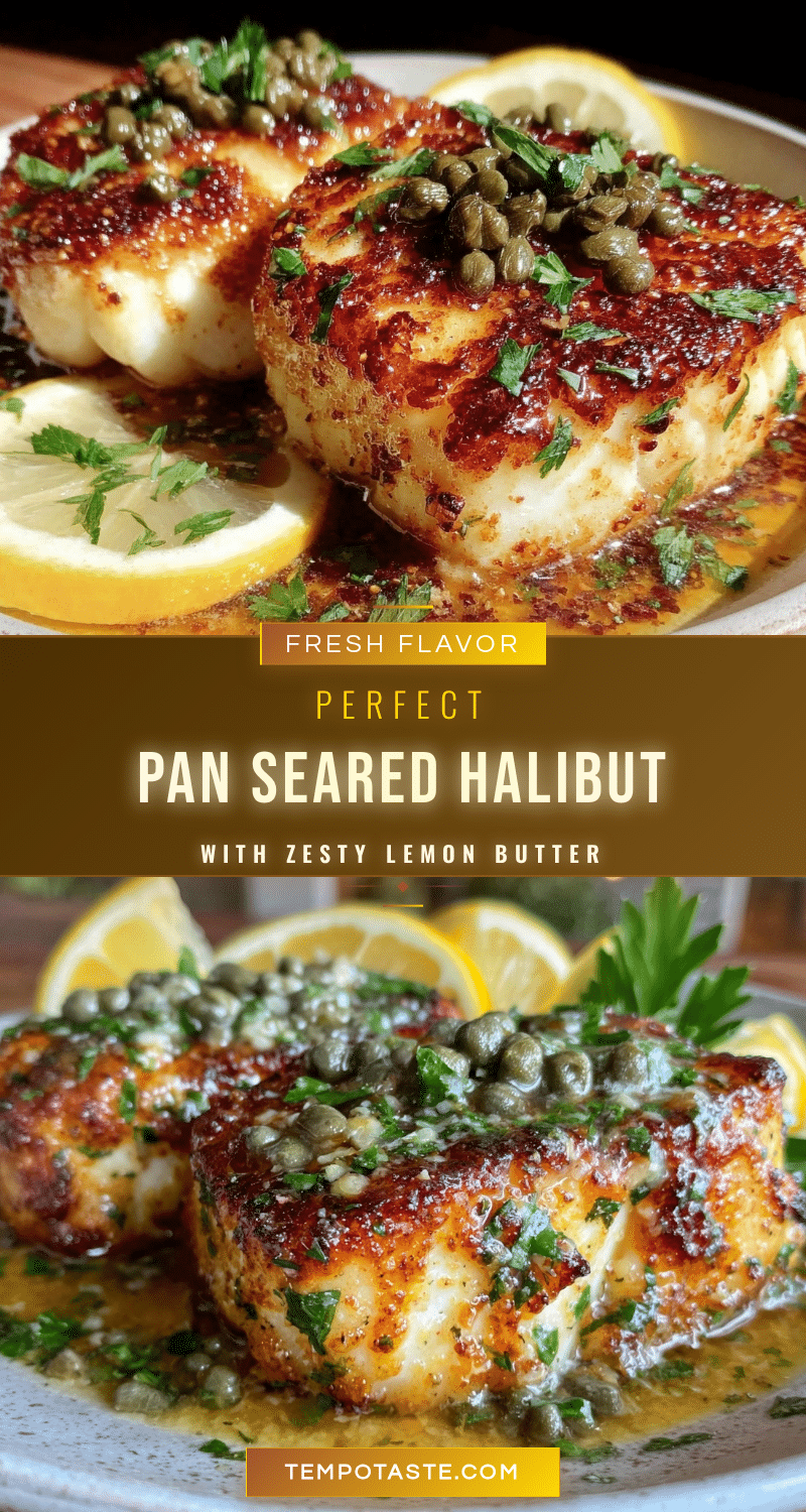 pan seared halibut recipe