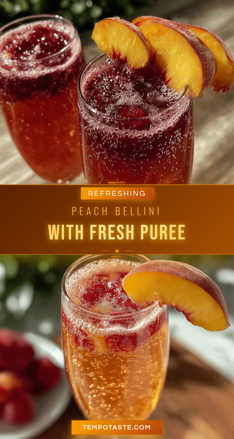 peach bellini recipe