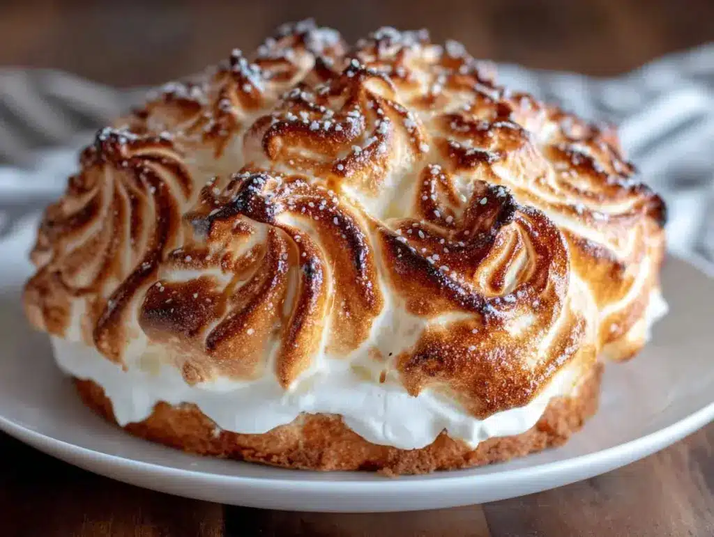 perfect classic baked alaska - featured image