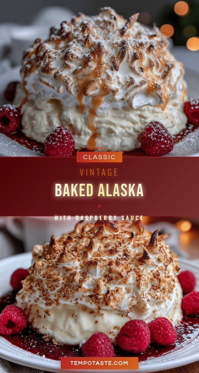 Perfect Vintage Baked Alaska recipe