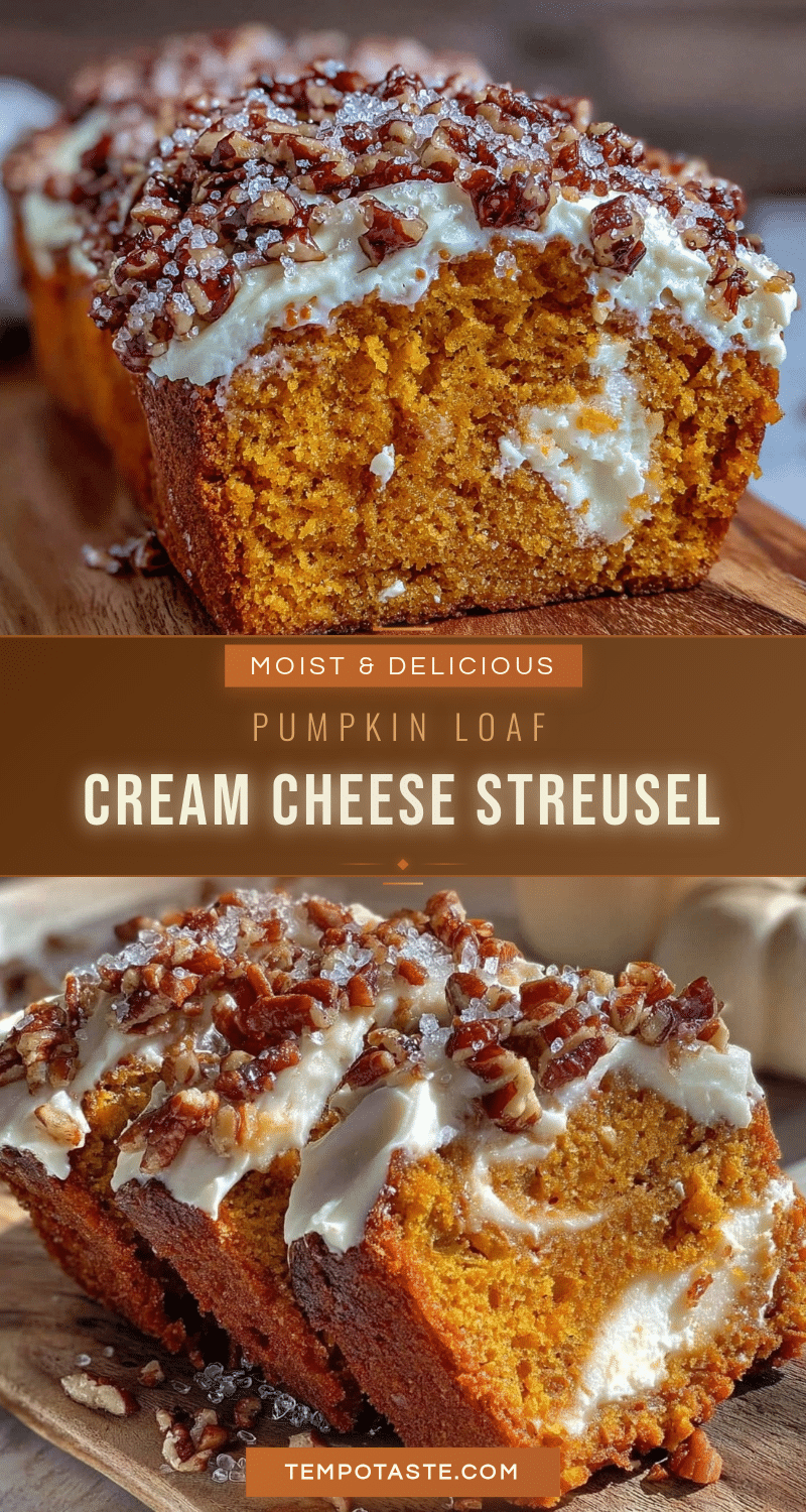 pumpkin cream cheese loaf recipe