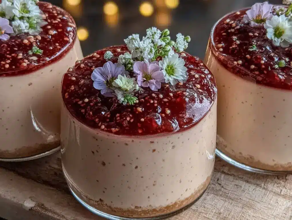 rose water panna cotta - featured image