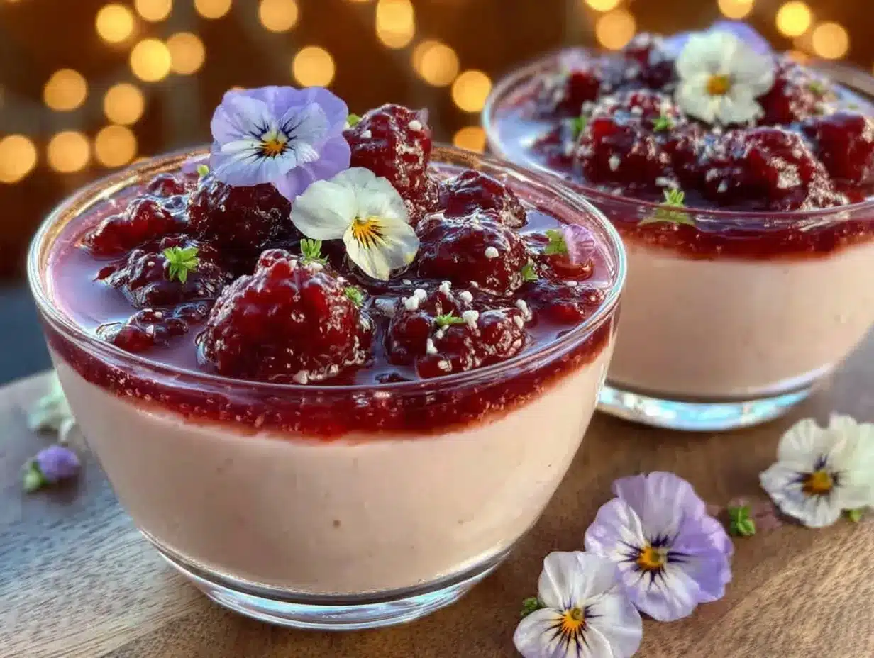 rose water panna cotta preparation steps