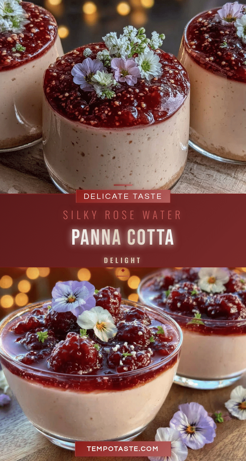 rose water panna cotta recipe