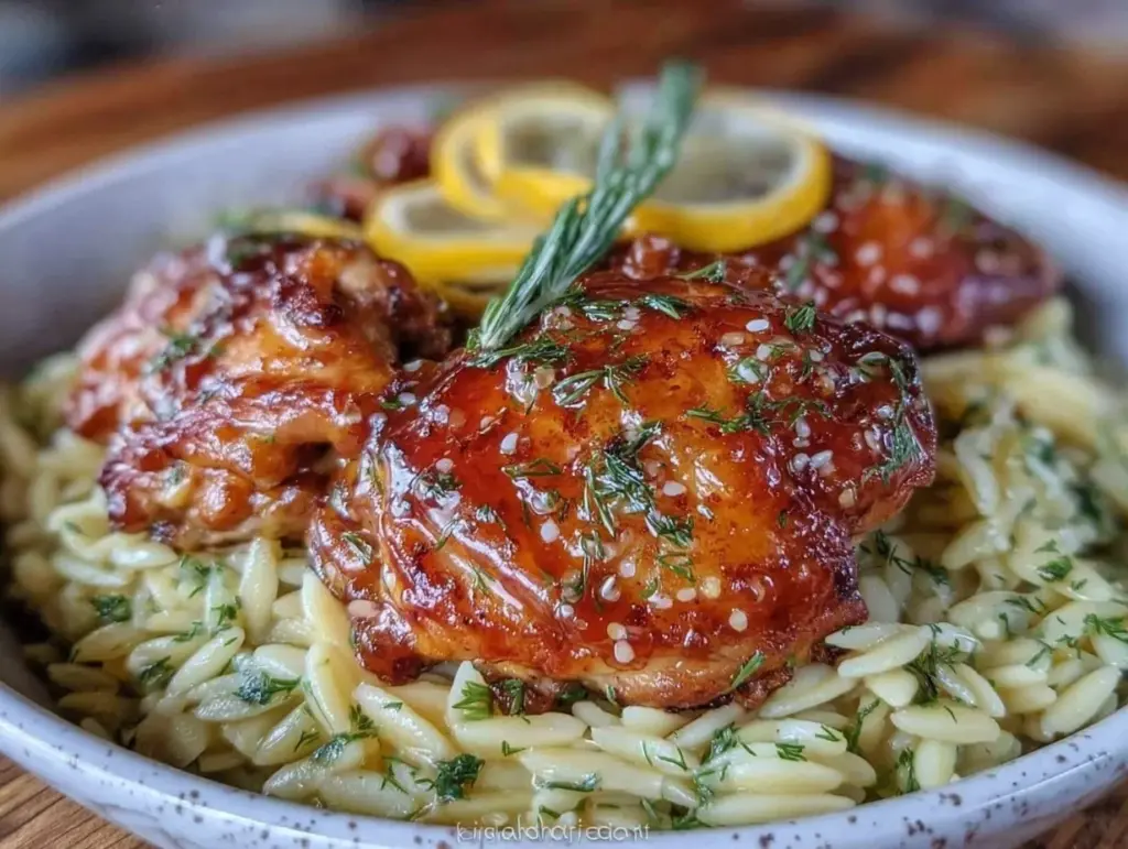slow cooker honey lemon chicken - featured image