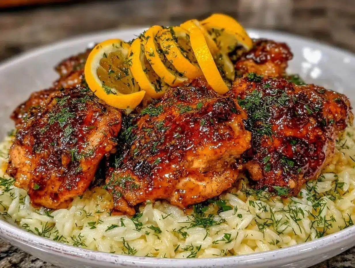 slow cooker honey lemon chicken preparation steps