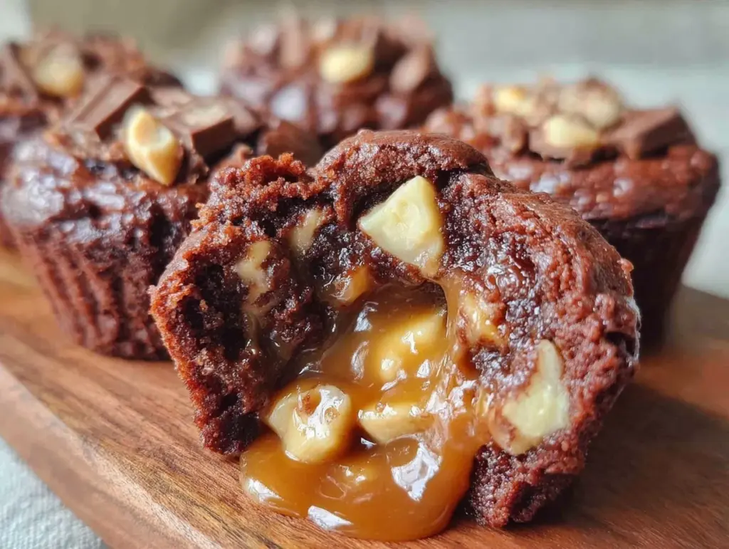Snickers stuffed brownie bombs - featured image