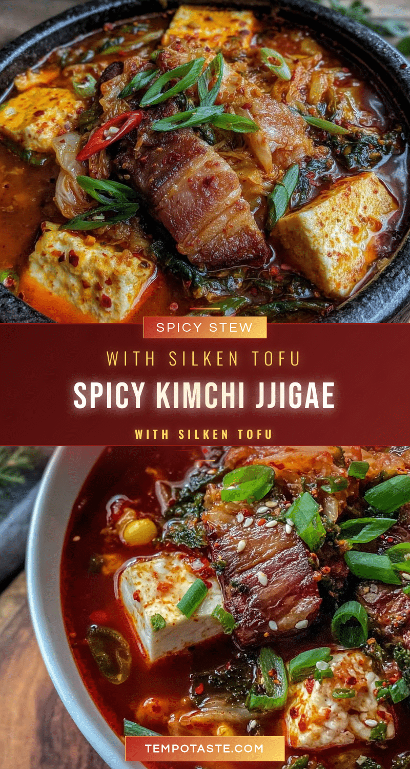 spicy kimchi jjigae stew recipe