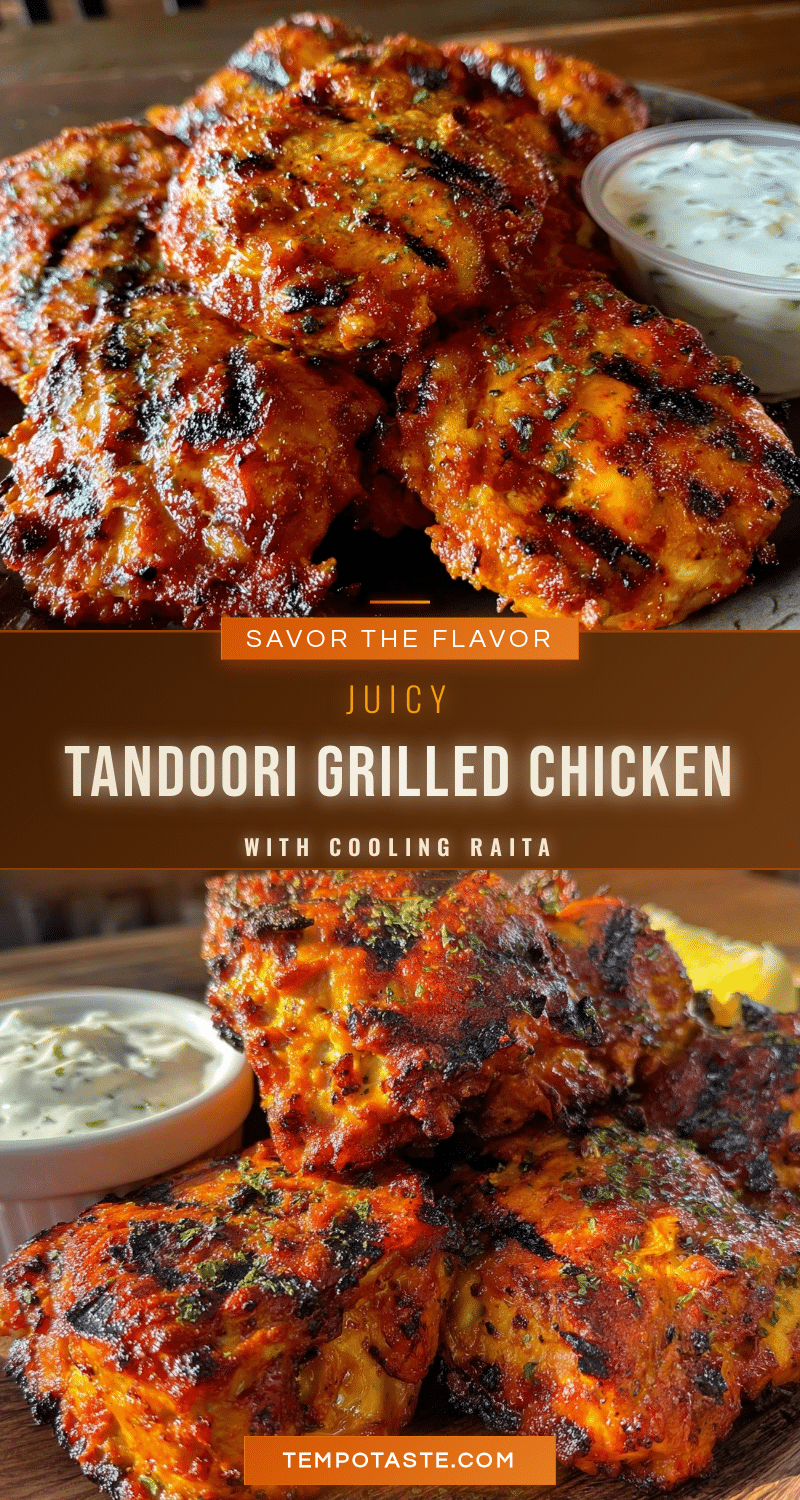 tandoori-style grilled chicken recipe