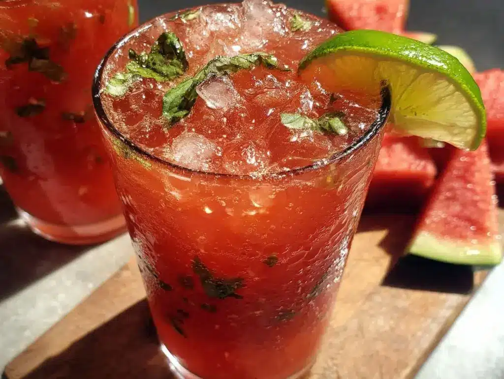 Watermelon Basil Mojito - featured image