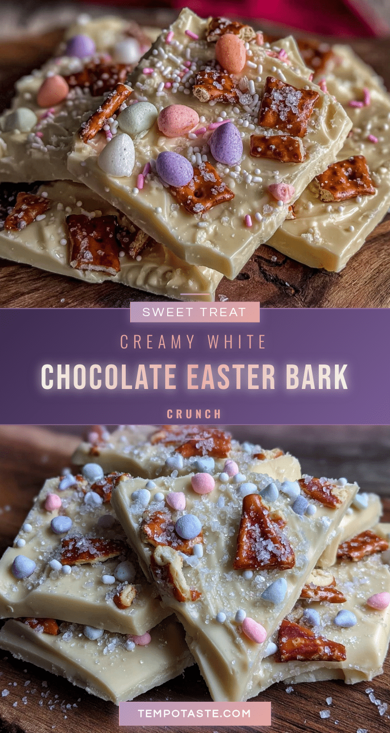 white chocolate easter bark recipe